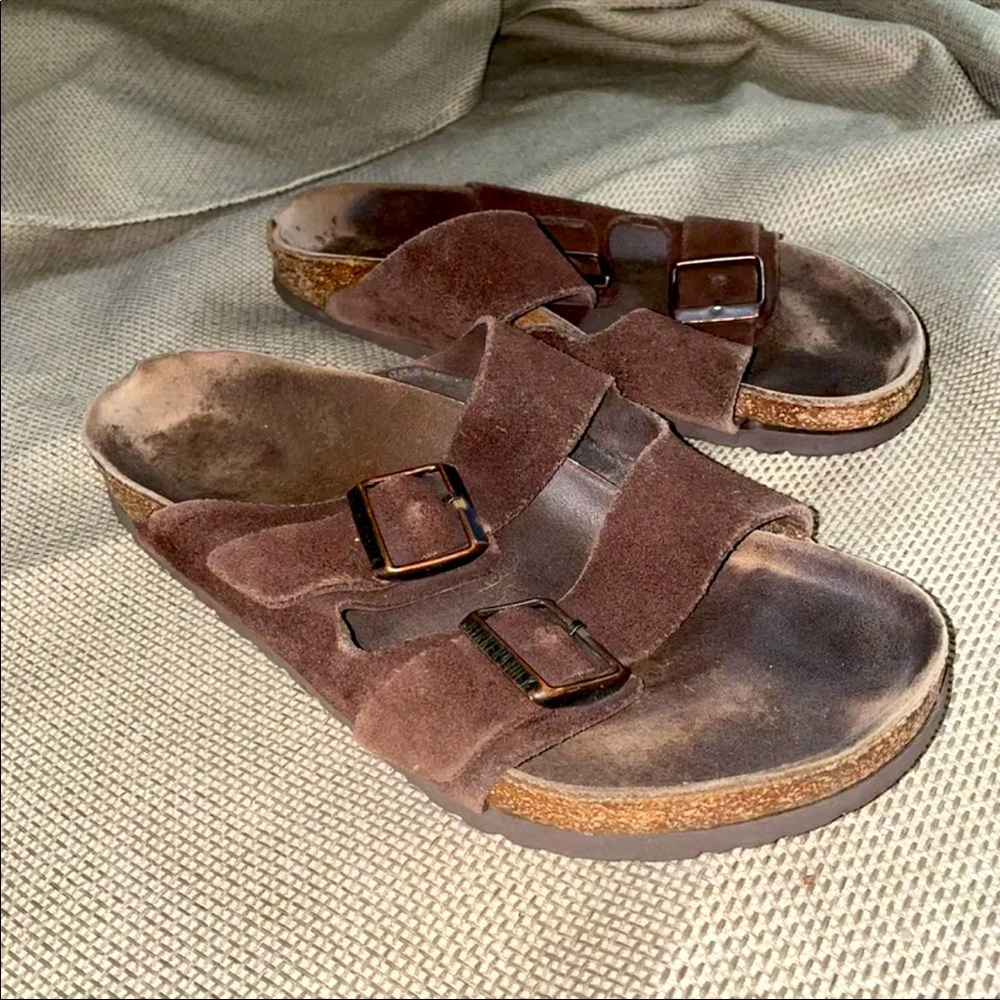 Birkenstock Arizona suede